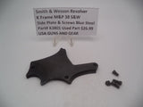 K3801 Smith & Wesson Revolver K Frame M&P 38 S&W Side Plate & Screws Blue Steel Used