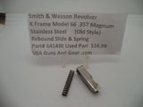 64143E Smith & Wesson K Frame Model 66 Rebound Slide & Spring Used Part