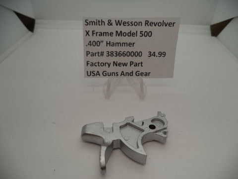 383660000 Smith & Wesson Revolver Model 500 X Frame .400" Hammer