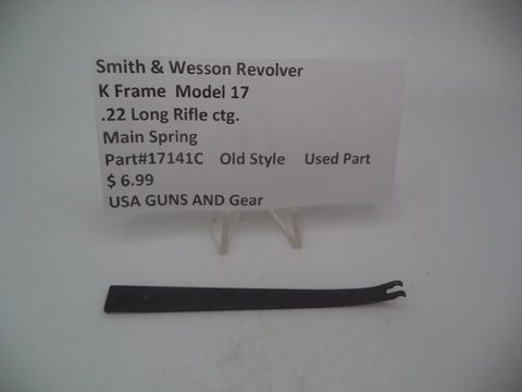 17141C Smith & Wesson K Frame Model 17 Used Main Spring Old Style
