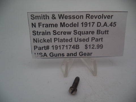 1917174B Smith & Wesson Revolver N Frame Model 1917 Strain Screw Square Butt D.A.45 Used