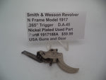 1917188A Smith & Wesson N Frame Model 1917 .265" Nickel Plated Trigger D.A.45 Used