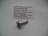 213890000 Smith & Wesson Revolver K Frame Model 648 Stainless Steel Extractor Assembly New