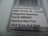 3005567 Smith & Wesson Pistol M&P shield .45 7 Round Magazine Factory New