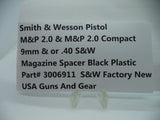 3006911 S&W Pistol M&P Compact 2.0  9mm & .40 S&W Magazine Spacer