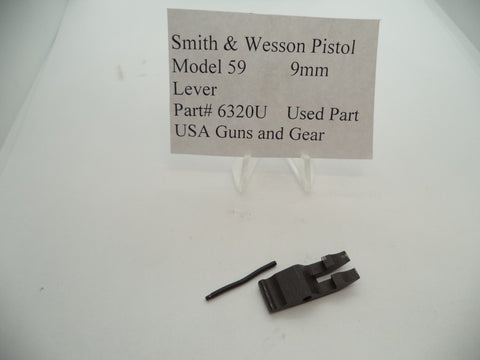 6320U Smith & Wesson Pistol Model 59 9MM Lever Used Part