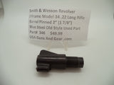 346 Smith & Wesson J Frame Model 34 Used 2" Pinned Barrel .22 Long Rifle