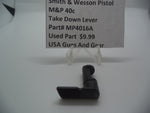 MP4016A Smith & Wesson Pistol M&P 40c Take Down Lever Used Part .40 S&W