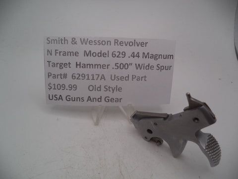 629117A Smith & Wesson N Frame Model 629 Used .500" Target Hammer .44 Magnum