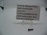 422280000 Smith & Wesson M&P Shield 9 / 40 Lever Pin OEM Factory New Part