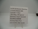 412160000 Smith & Wesson Revolver L Frame Model 686 Cylinder .357 Magnum +