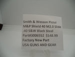 3006552 Smith & Wesson Pistol M&P Shield 40 M2.0 Slide 3.1" Barrel