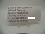 394750000 S&W Pistol M&P 45 Compact Medium BackStrap