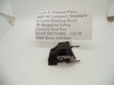 393760000 Smith & Wesson Pistol M&P 45 S-Lever Housing Block New Part