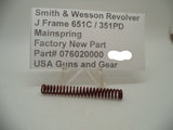076020000 S&W J Frame Model 651C / 351PD Mainspring