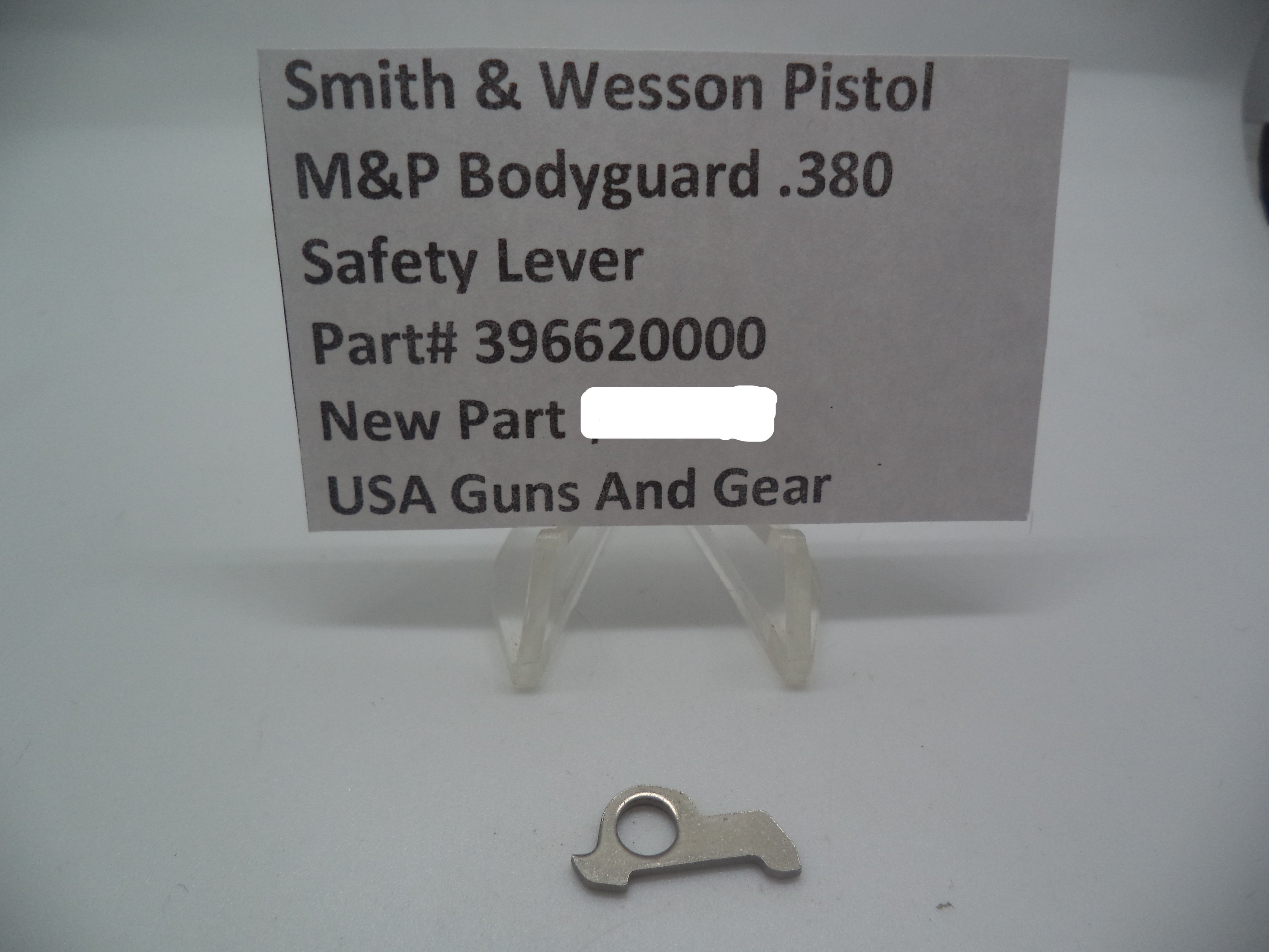 S&W M&P Bodyguard 380 Safety Lever 396620000 | Factory – USA Guns