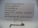617120 Smith & Wesson K Frame Model 617 Hammer Block  .22 Long Rifle ctg.