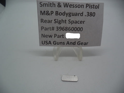 396860000 S&W Pistol M&P Bodyguard 380 Rear Sight Spacer  Factory New Part