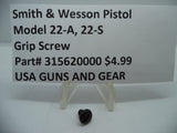 315620000 Smith & Wesson Pistol Model 22-A, 22-S Grip Screw