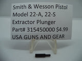 315450000 Smith & Wesson Pistol 22-A 22-S Extractor Plunger Factory New
