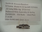 K22N Smith & Wesson K Frame Model K22 Rebound Slide & Spring .22 LR Used