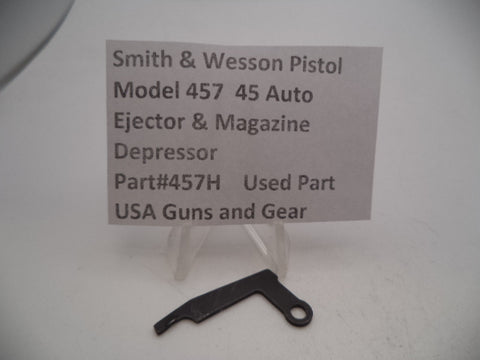 457H Smith & Wesson Pistol Model 457 Ejector and Magazine Used Part 45 Auto