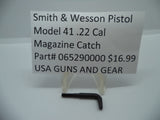 065290000 Smith & Wesson Pistol Model 41 Magazine Catch .22 Caliber New