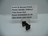 255090000 Smith & Wesson  Model SWW380 SW9mm Take Down Rail