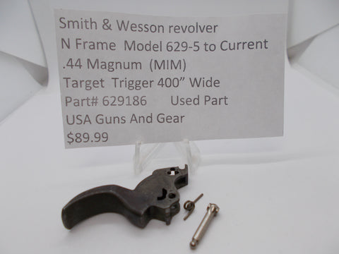 629186 Smith & Wesson N Frame Model 629-5 Target Trigger .400" .44 Mag Used Part