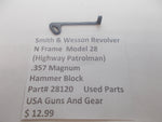 28120 Smith & Wesson N Frame Model 28 Hwy Patrolman Hammer Block Used