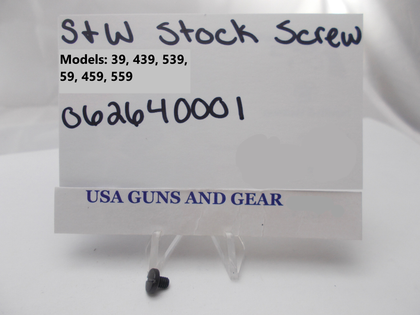 062640001 Smith & Wesson Pistol Grip Screw Stock Blued 39 & 59 Series