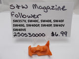 250530000 S & W Pistol SW40 Magazine Follower SW357V, 40C, E, F, G, GP, P, V, VE