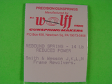 W6590983 Smith & Wesson New J, K, L & N Frame 14 Lb. Rebound Spring for Revolvers