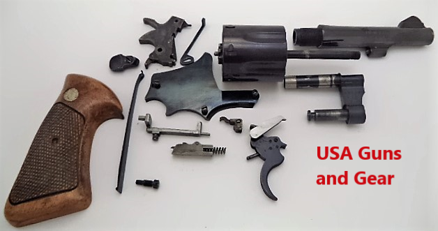 How to find the model number on a Smith and Wesson revolver