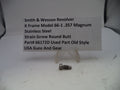Strain screw round butt for Smith & Wesson Revolver K Frame Model 66-1 .357 Magnum on a white background with a label.