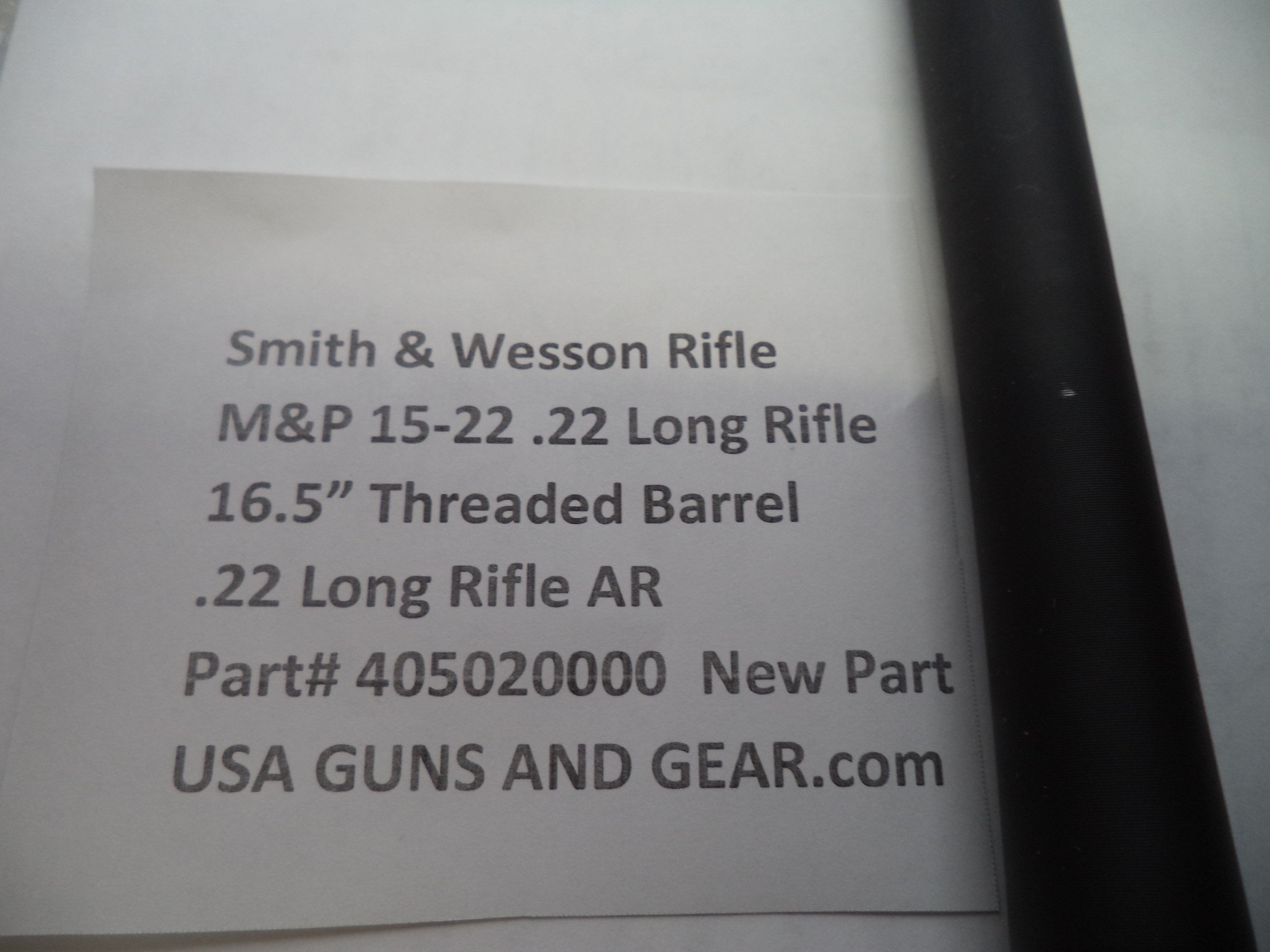 Smith & Wesson M&P 15-22 Threaded Barrel 16.5" .22 LR 405020000