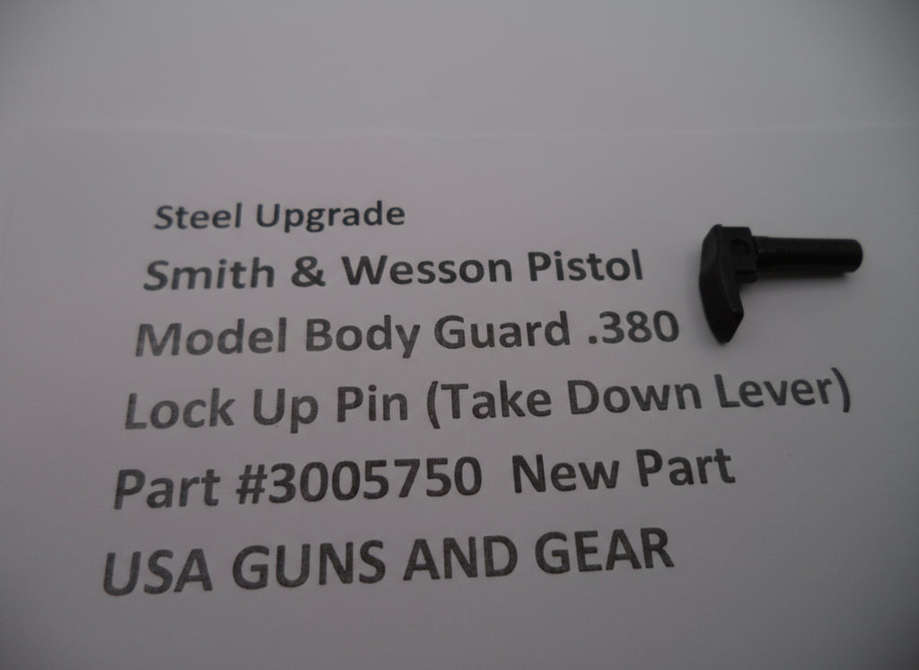 SW M&P Bodyguard 380 Steel Lock Up Pin Take Down Lever 3005750