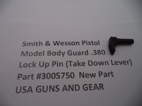 3005750 S&W Pistol M&P Bodyguard 380 Steel Lock Up Pin Take Down Lever