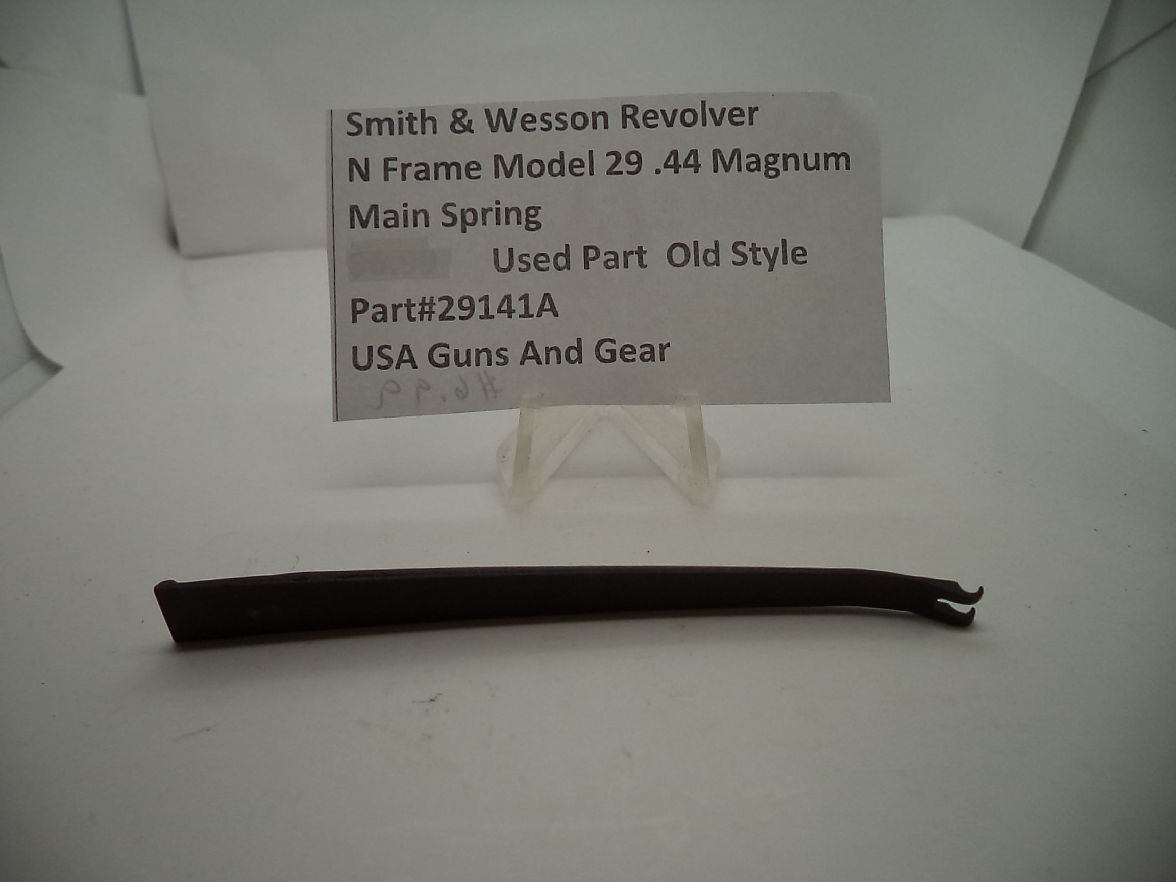 29141A Smith & Wesson N Frame Model 29 Main Spring Used Part .44 Magnum