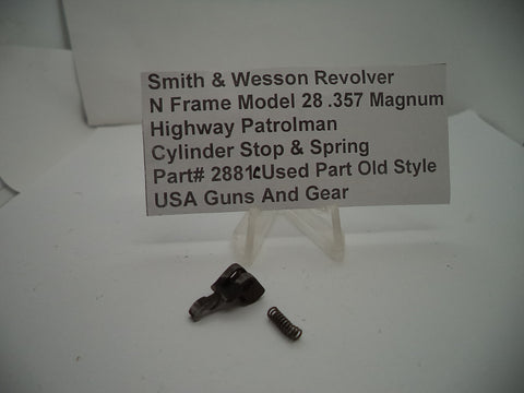 2881C Smith & Wesson N Frame Model 28 Cylinder Stop & Spring .357 Magnum