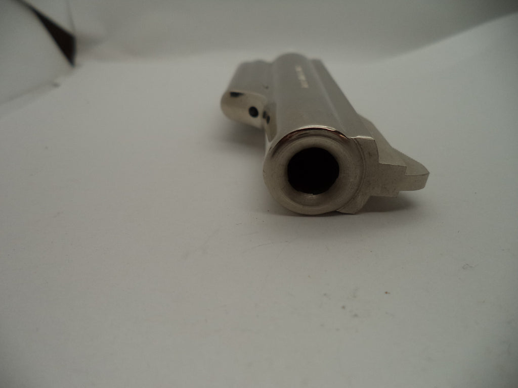 1922 S & W K Frame Model 19 Used Nickel  4" Barrel Non Pinned .357 Magnum