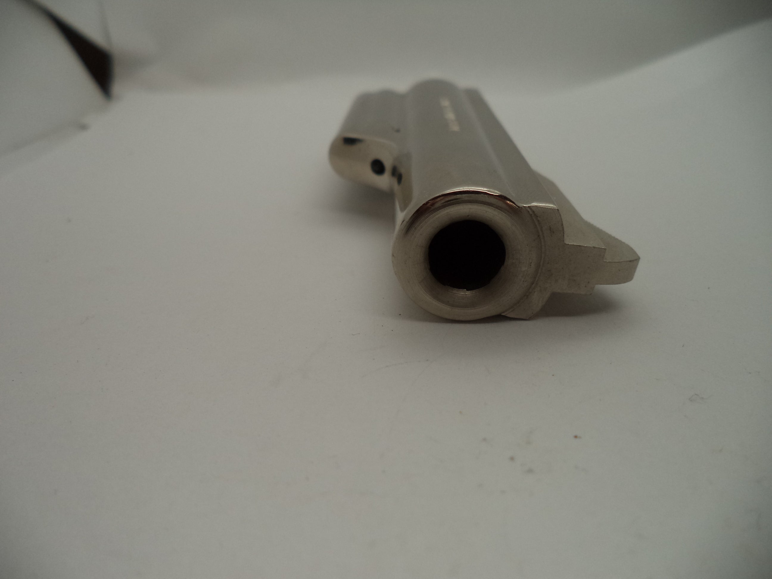 1922 S & W K Frame Model 19 Used Nickel  4" Barrel Non Pinned .357 Magnum