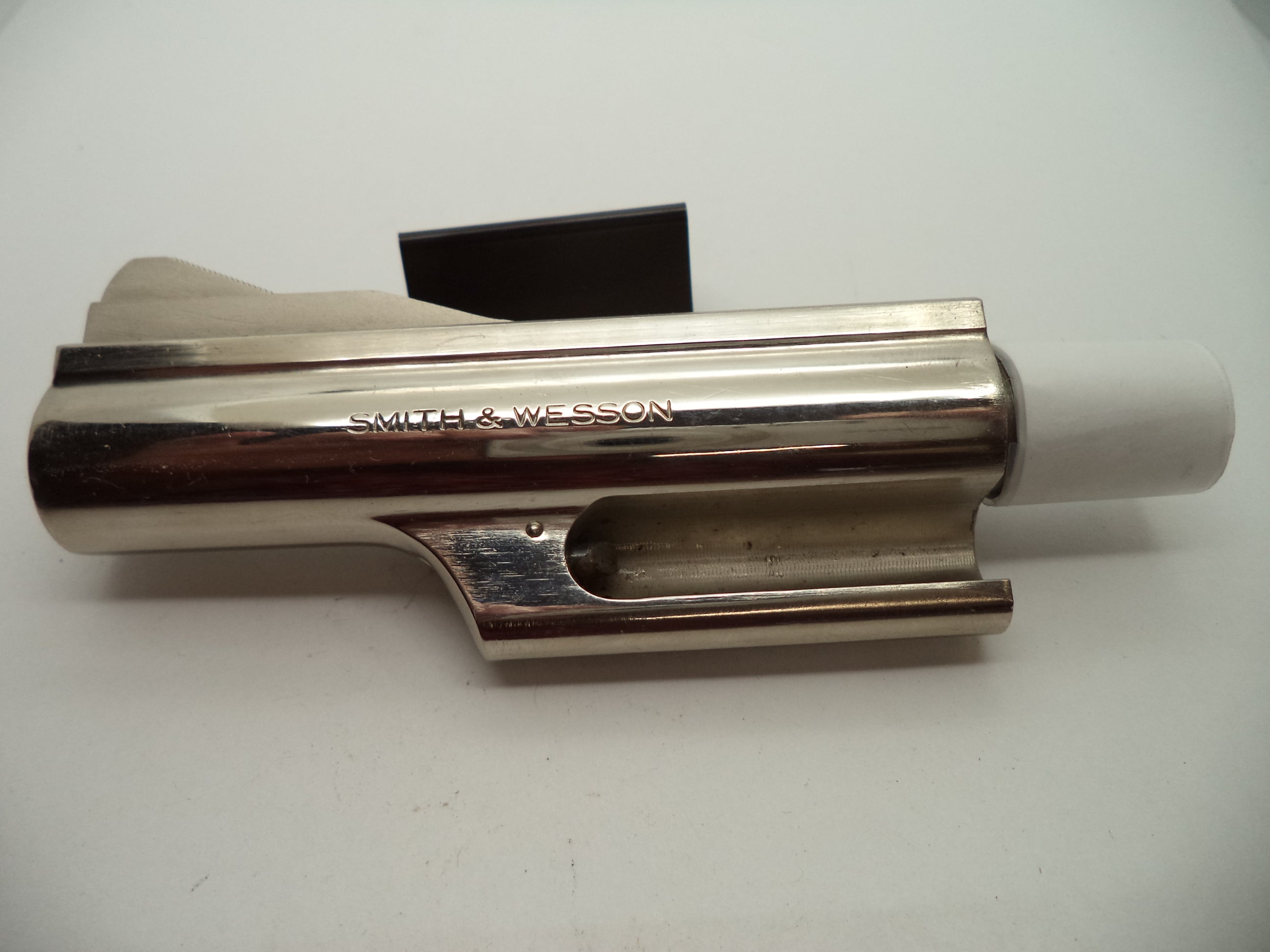 1922 S & W K Frame Model 19 Used Nickel  4" Barrel Non Pinned .357 Magnum