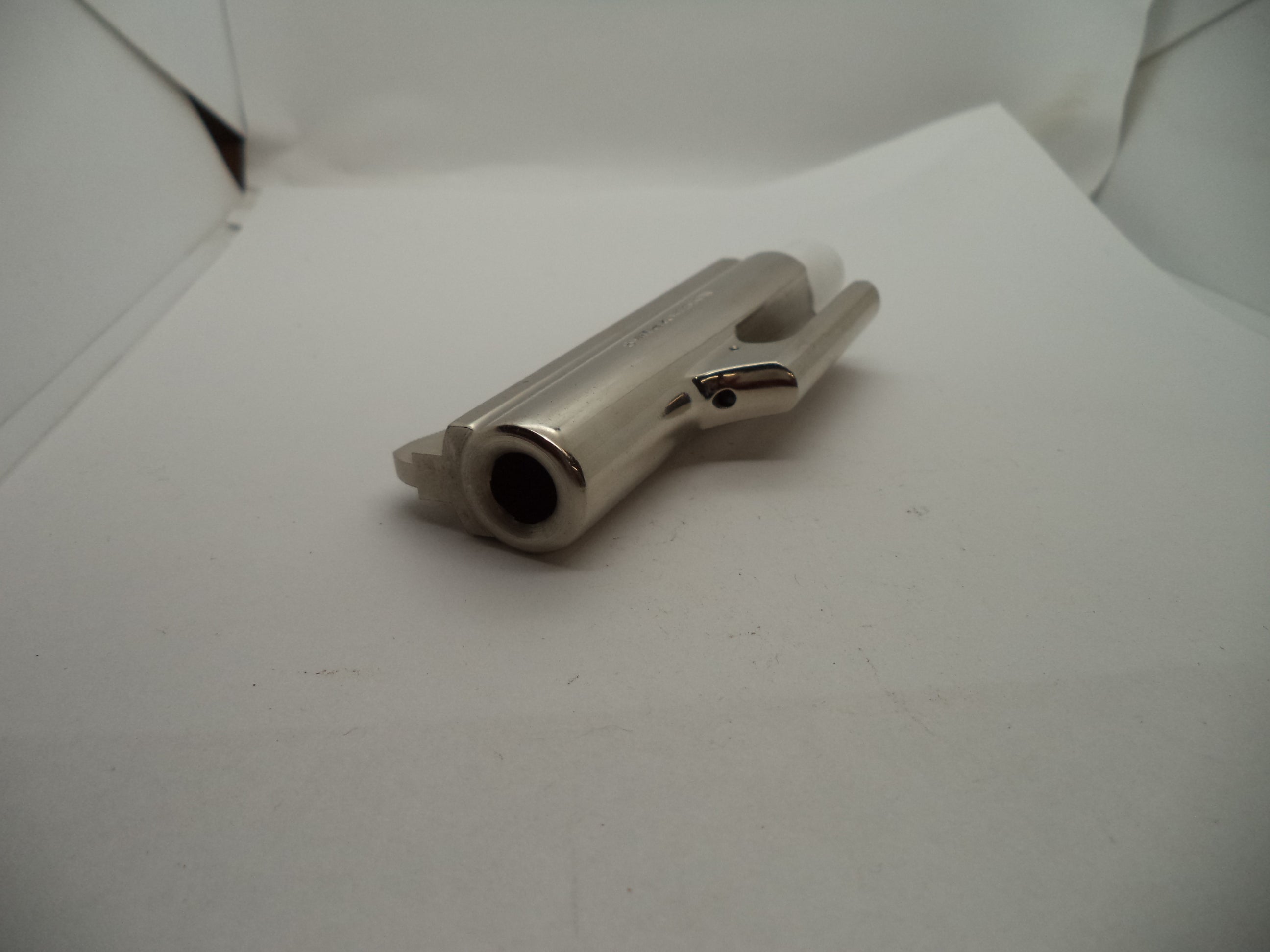 1922 S & W K Frame Model 19 Used Nickel  4" Barrel Non Pinned .357 Magnum