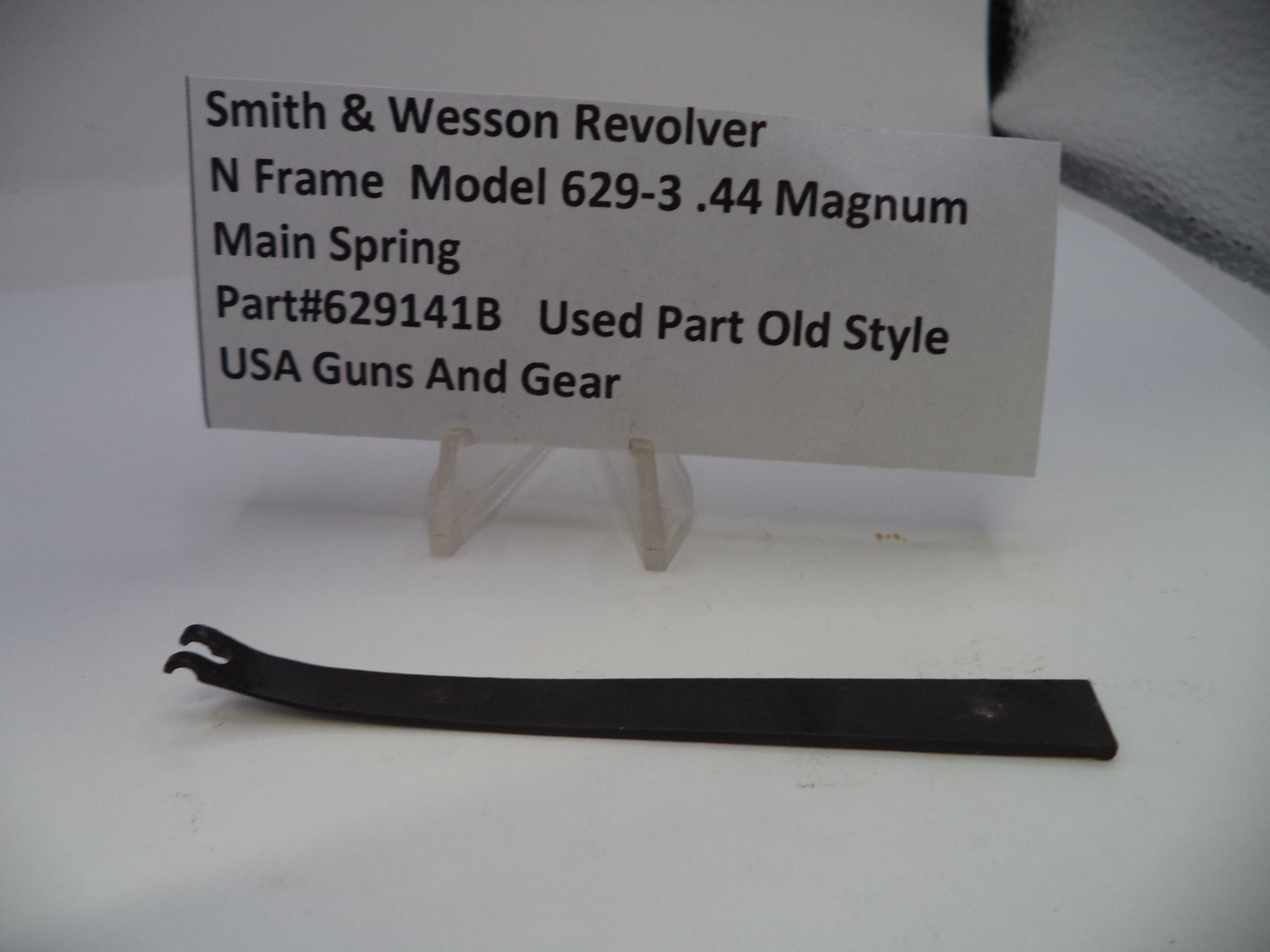 S&W N Frame Model 629-3 .44 Magnum Main Spring Old Style Used 629141B