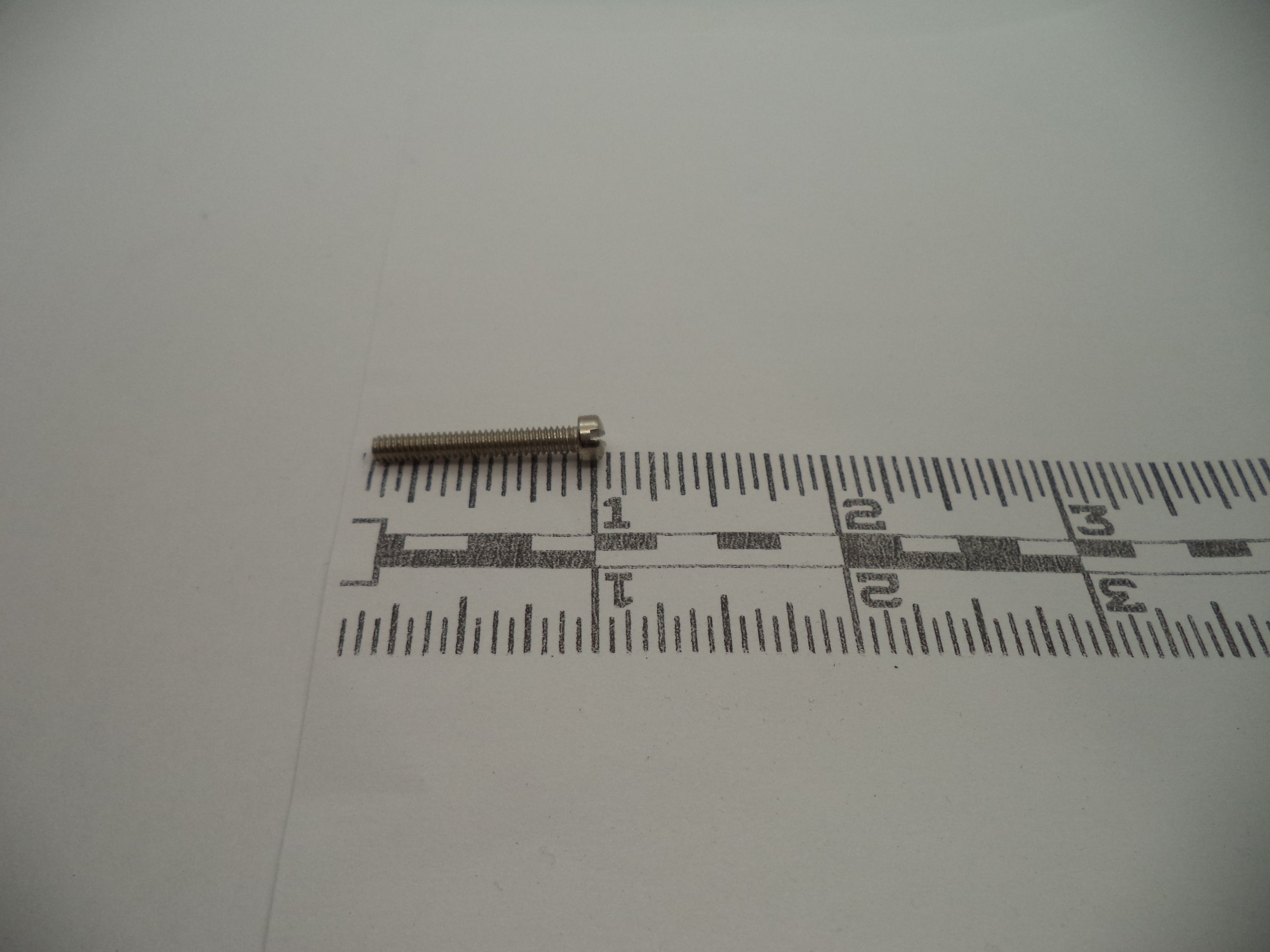 Smith & Wesson Revolver Nickel Plated Grip Screw New Part New Style Z3