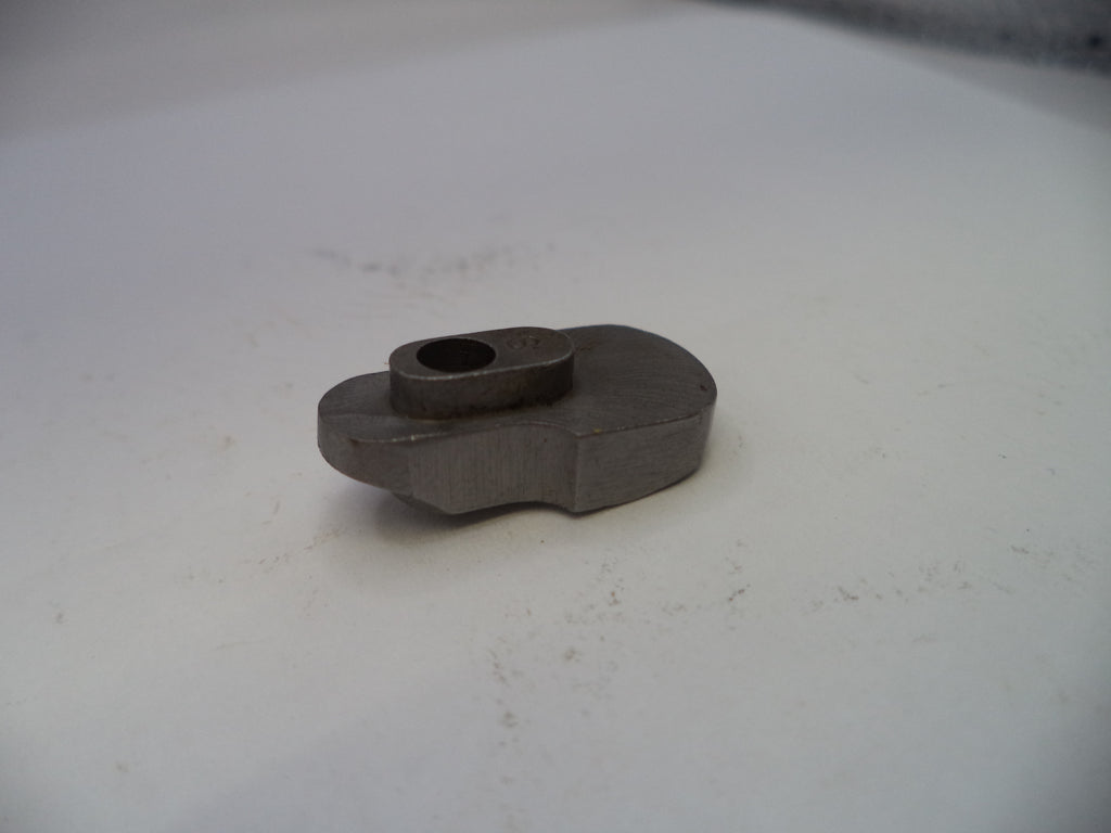 Metal mechanical component on a white background