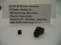 12179 SW K Frame Model 12 .38 Special Thumb Piece and Nut Blue Steel Used