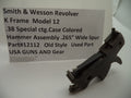 12112 S & W Revolver K Frame Model 12 .38 Case Colored Hammer Assembly .265 Wide Spur Used