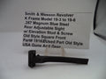 Smith & Wesson revolver part with descriptive label on a white background
